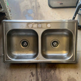 Used RV Kitchen Sink 33” W X 19” L