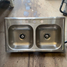 Load image into Gallery viewer, Used RV Kitchen Sink 33” W X 19” L - Young Farts RV Parts