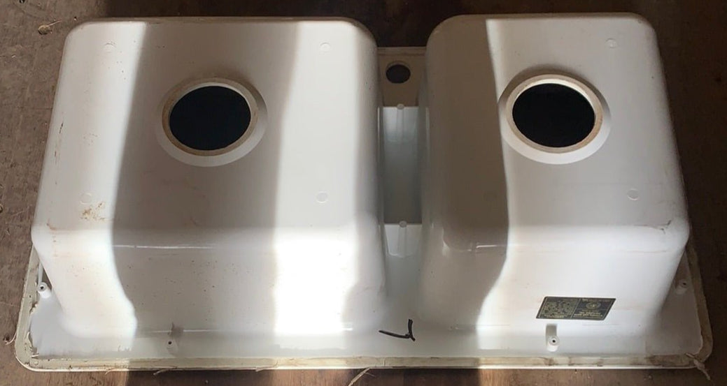 Used RV Kitchen Sink 33” W X 19” L - Young Farts RV Parts