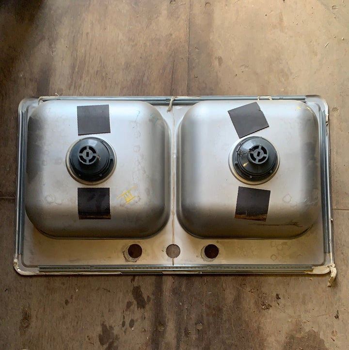 Used RV Kitchen Sink 33” W X 19” L - Young Farts RV Parts
