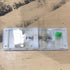 Used RV Light Fixture *DOUBLE* Off- White RV-IL22 - Young Farts RV Parts