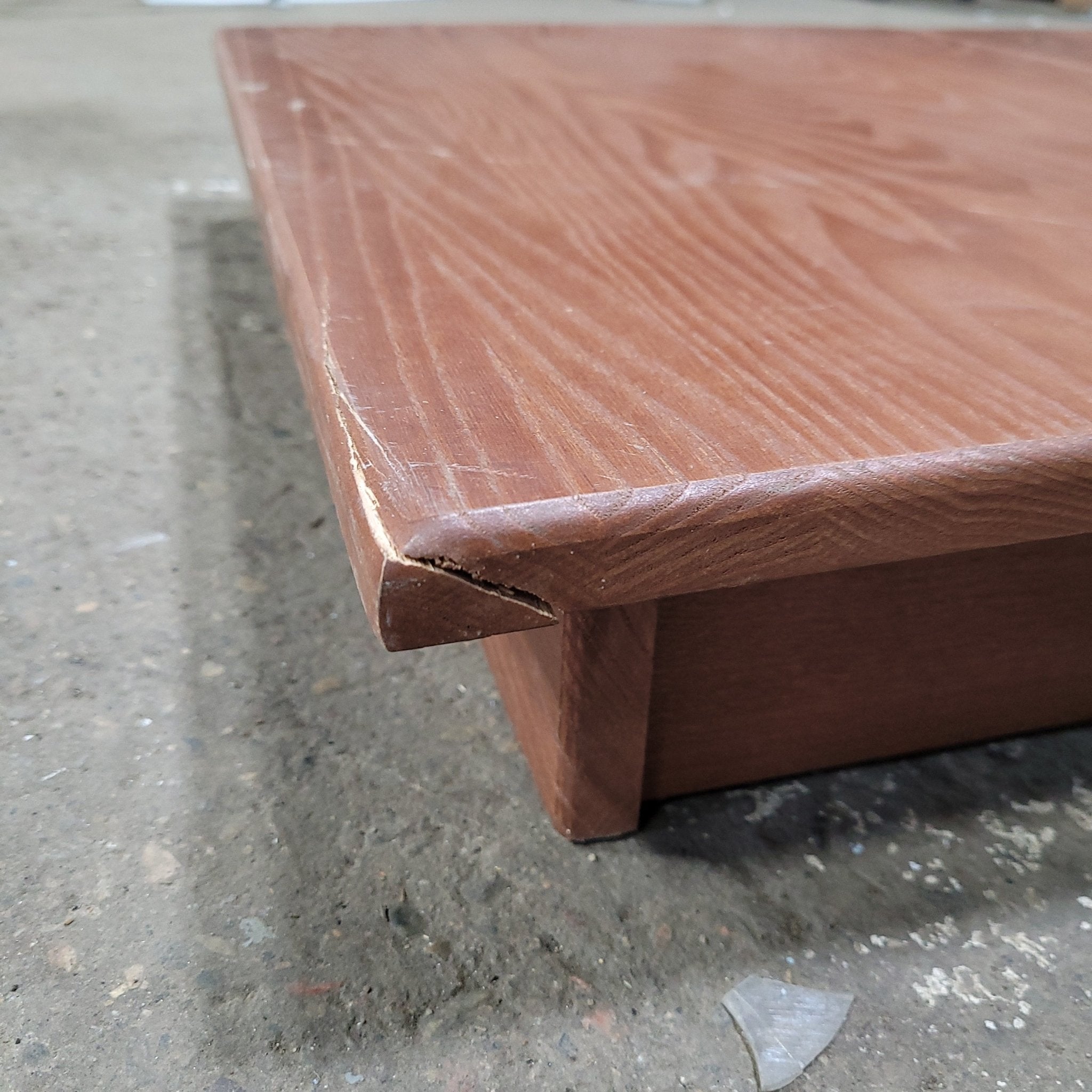 Used RV Pedestal Mount Table Top 26" W X 36" L- Pull out Leaf - Young Farts RV Parts