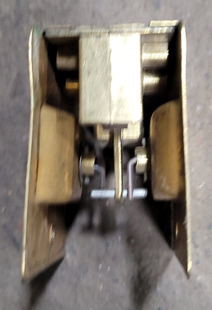 Used RV Pocket Door Brass Privacy Lock - Young Farts RV Parts