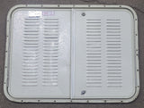 Used RV Radius Battery / Propane Cargo Door 31 3/4 x  23 1/2  x  3/4