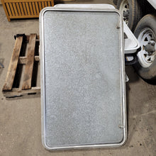 Load image into Gallery viewer, Used RV Radius Battery / Propane Cargo Door 44 X 26 X 1 1/2&quot; D - Young Farts RV Parts