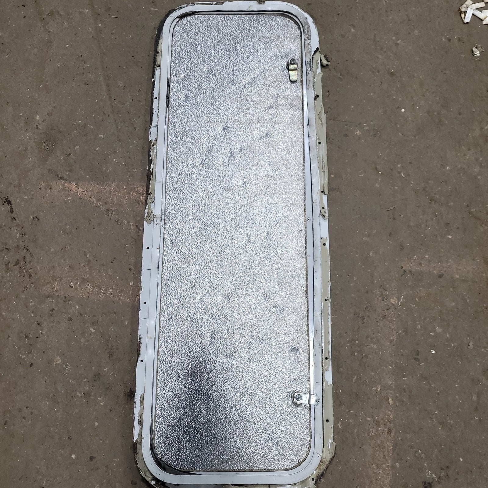 Used RV Radius Cargo / compartment Door 12