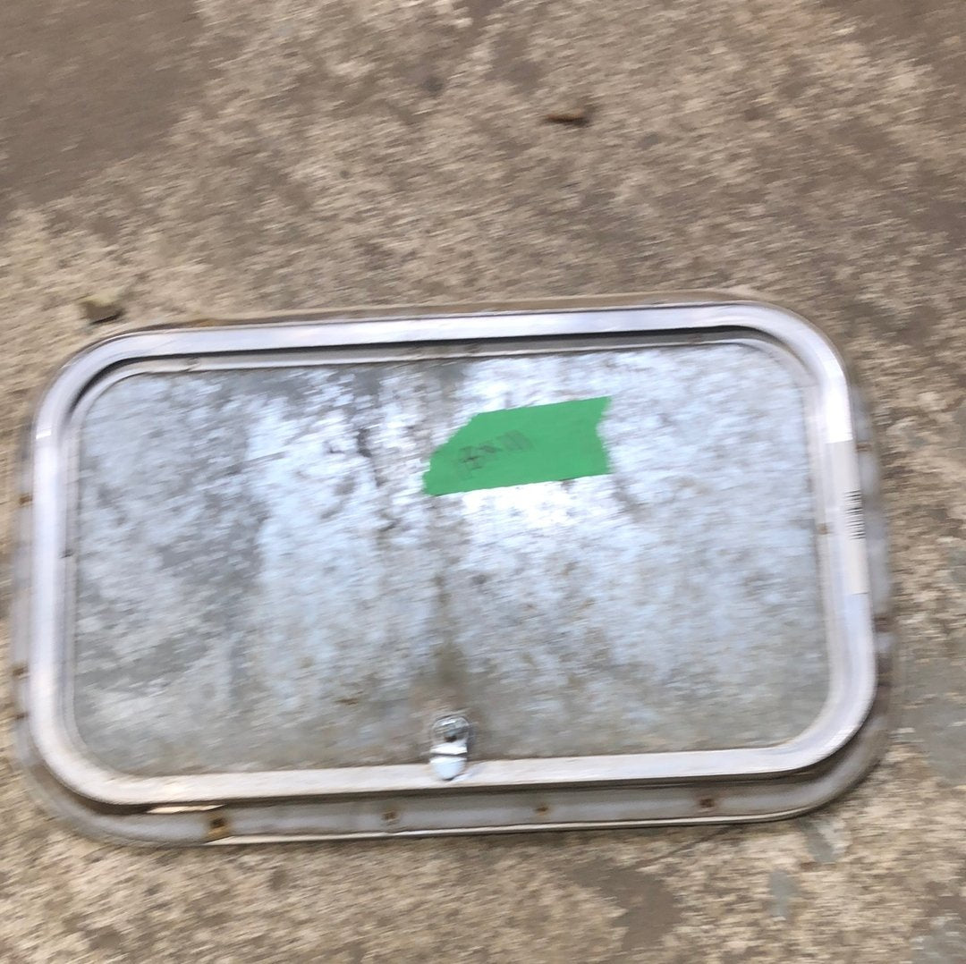 Used RV Radius Cargo / compartment Door 18 x 11 - Young Farts RV Parts
