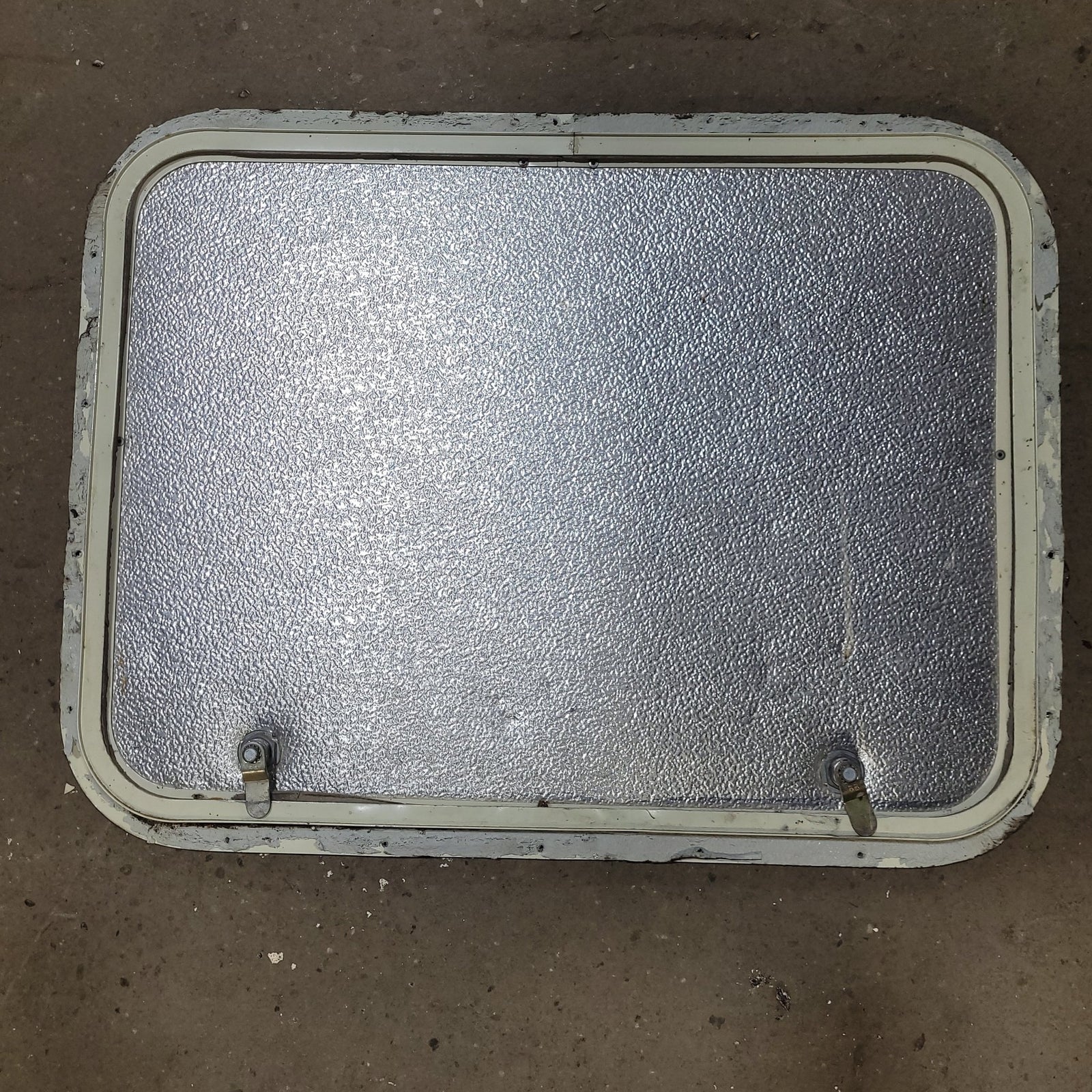 Used RV Radius Cargo / Compartment Door 25 1/4