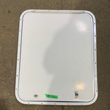 Used RV Radius Cargo / compartment Door 29 3/4