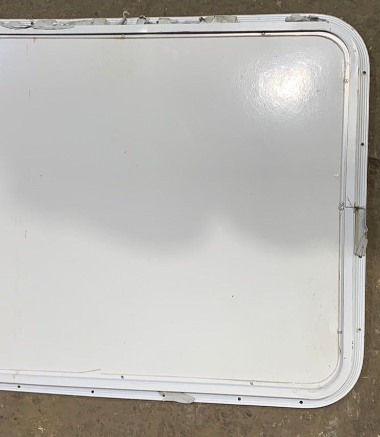 Used RV Radius Cargo / compartment Door 29 3/4" x 23 7/8" x 3/4" - Young Farts RV Parts