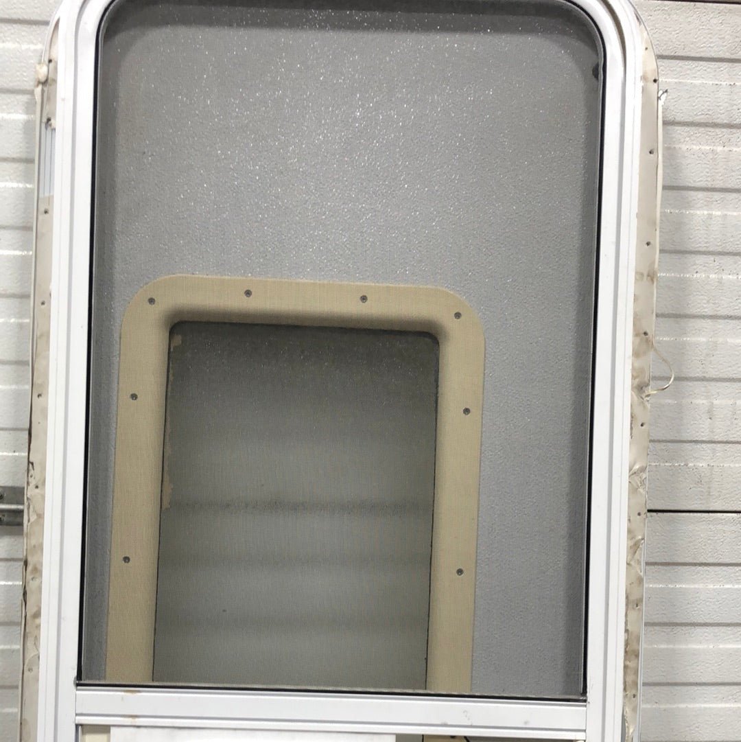 Used Rv Radius Entry Door 24 1/4 x 71 - Young Farts RV Parts