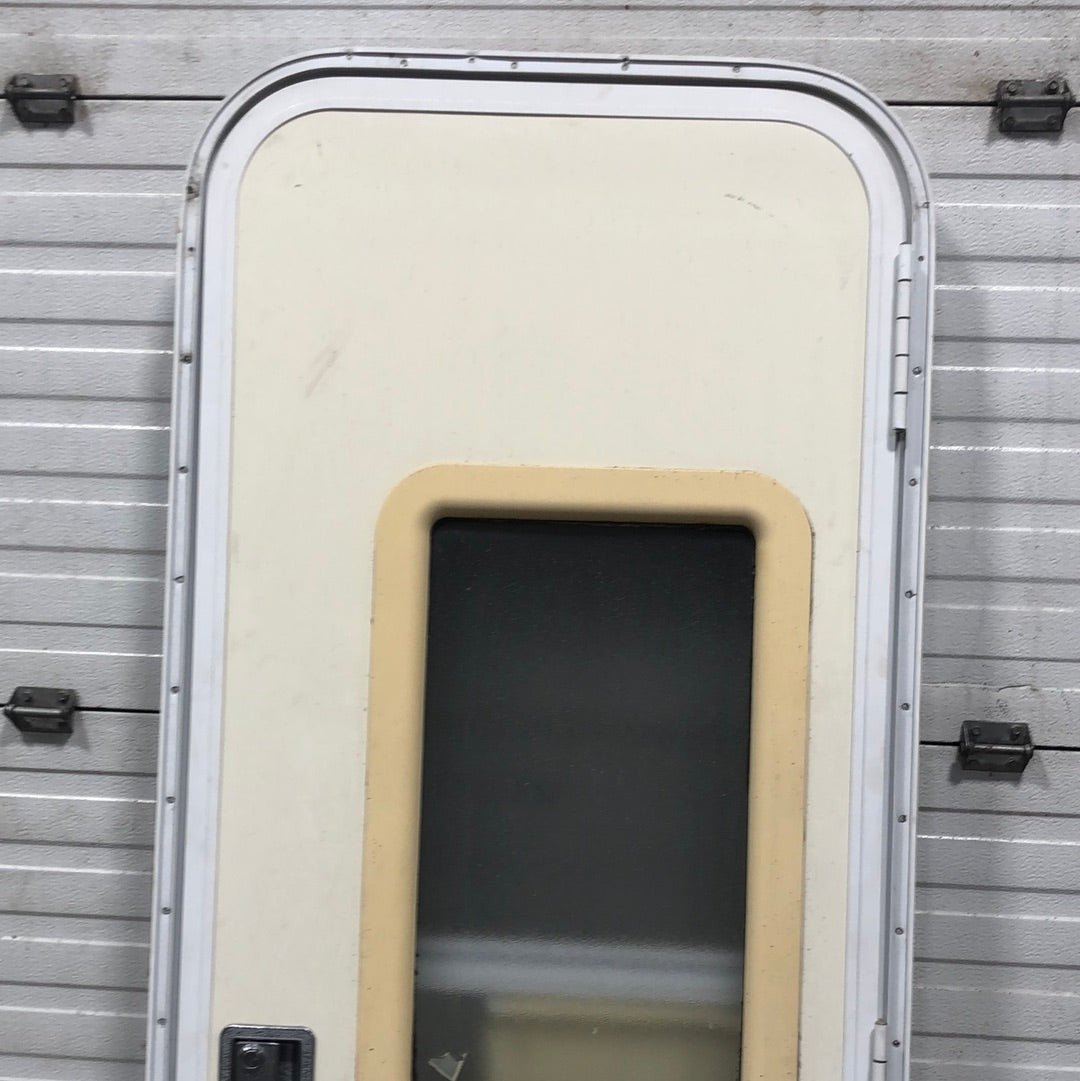 Used Rv Radius Entry Door 24 1/4 x 71 - Young Farts RV Parts