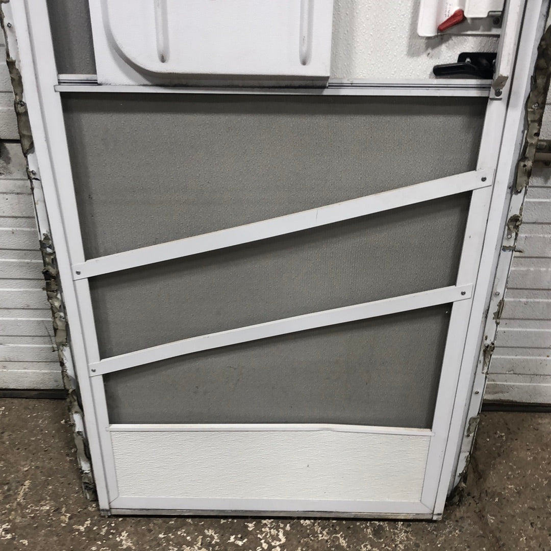 Used Rv Radius Entry Door 25 1/2 x 72 1/2 - Young Farts RV Parts