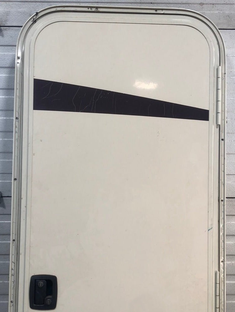 Used Rv Radius Entry Door 25 1/2 x 74 Challenger 975 - Young Farts RV Parts