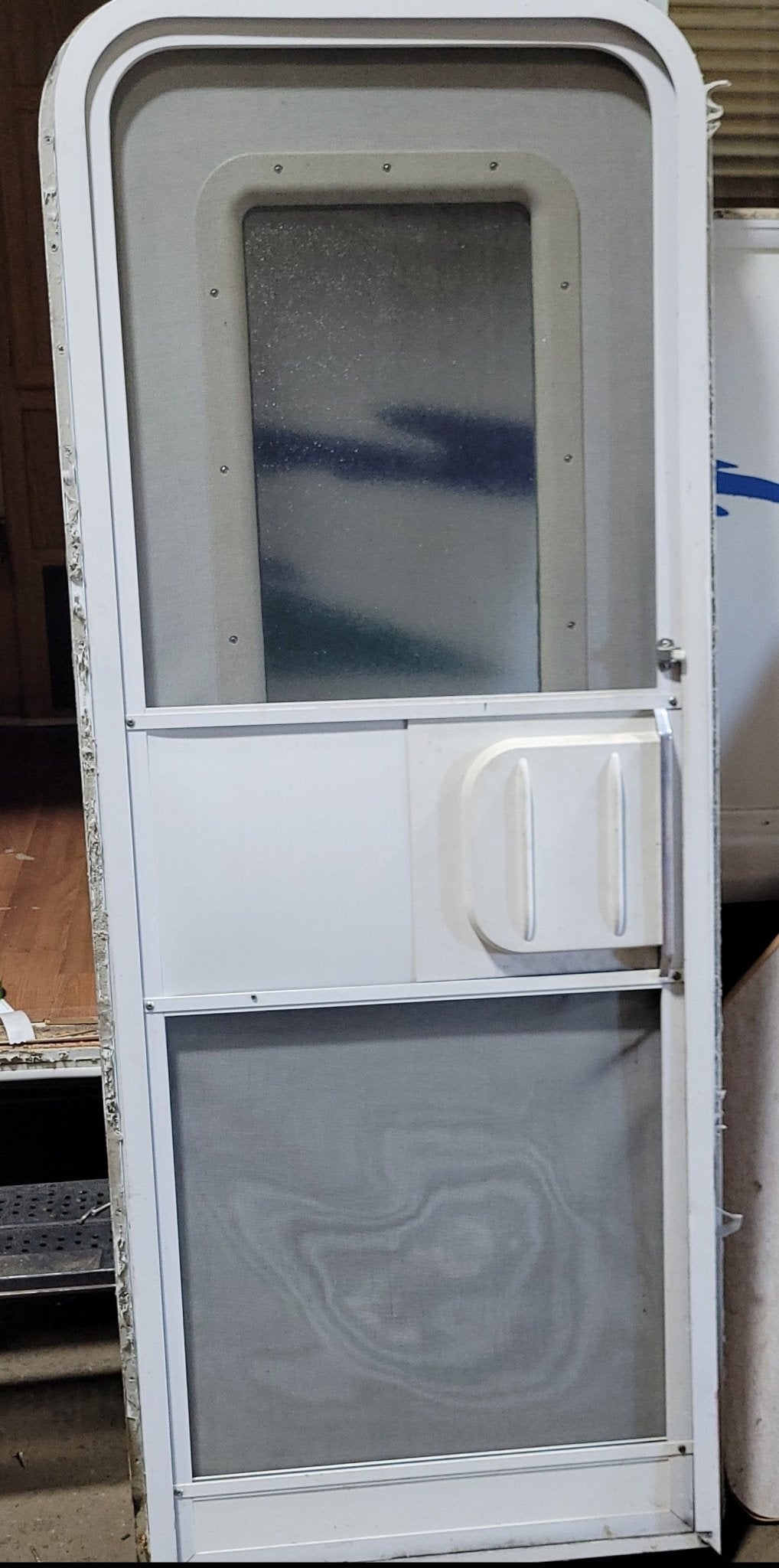 Used RV Radius Entry Door 25 3/4