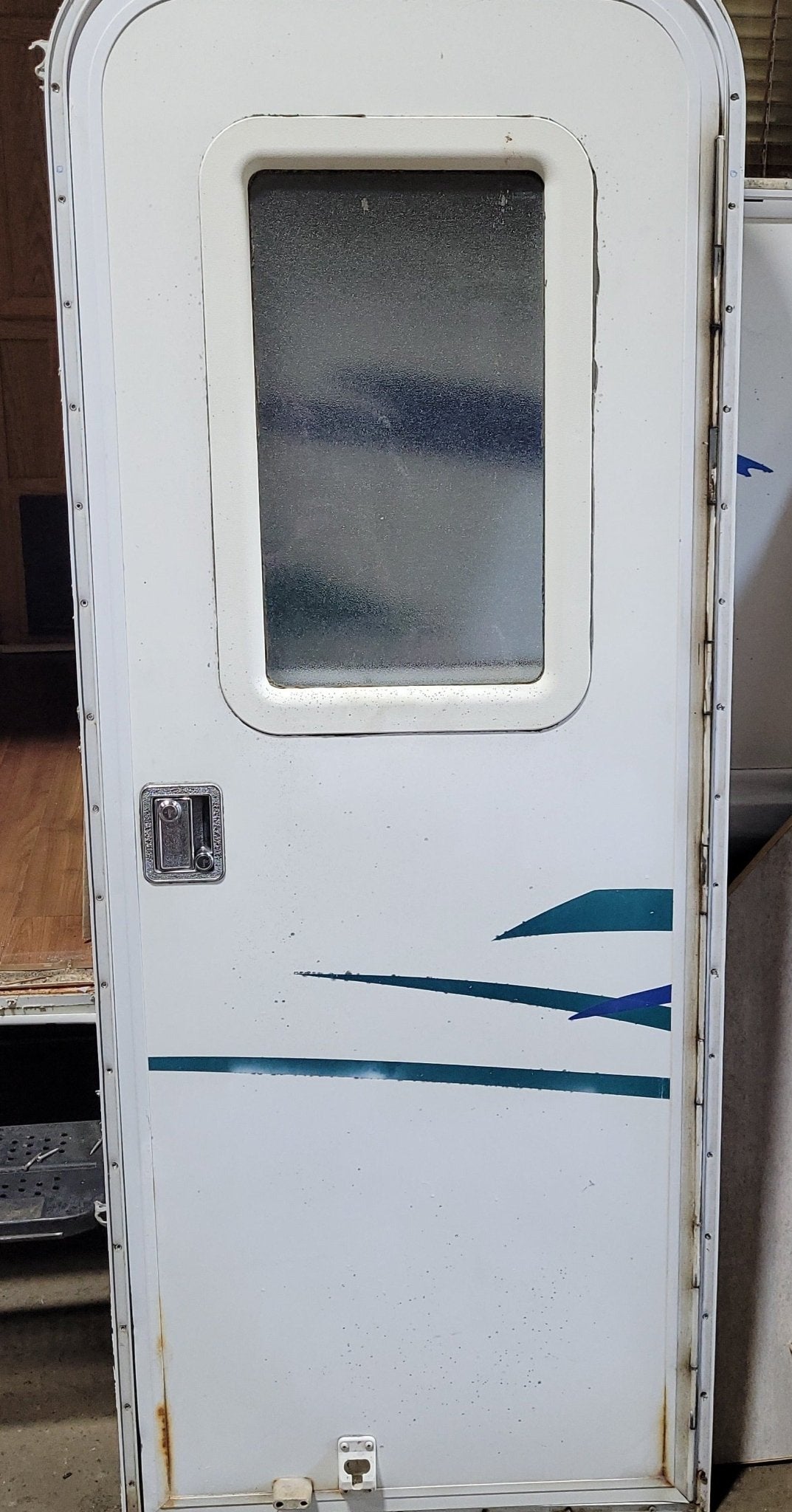 Used RV Radius Entry Door 25 3/4