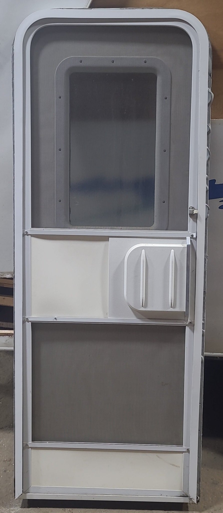 Used RV Radius Entry Door 26 1/4