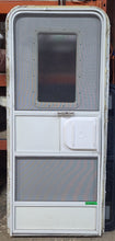 Load image into Gallery viewer, Used RV Radius Entry Door 29 1/2&quot; W x 71 5/8&quot; H - Young Farts RV Parts
