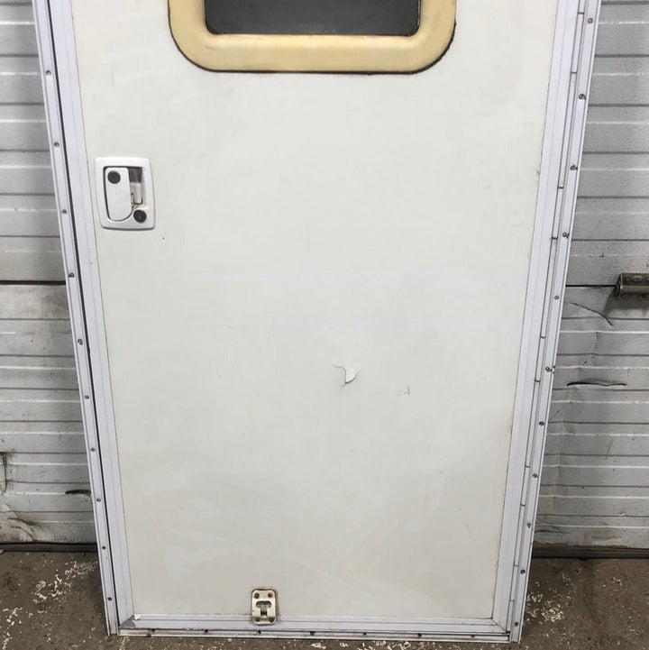 Used Rv Radius Entry Door 29 1/2 x 70 1/4 - Young Farts RV Parts