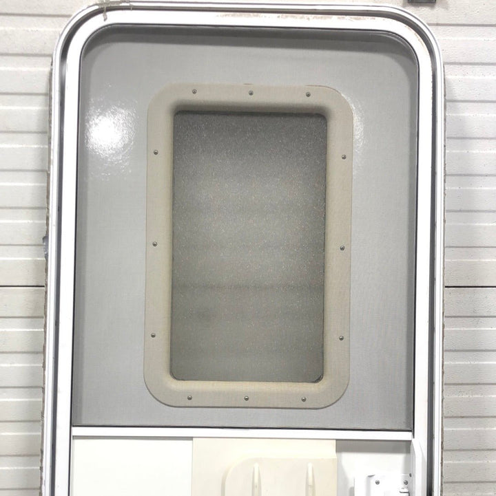 Used Rv Radius Entry Door 29 1/2 x 70 1/4 - Young Farts RV Parts
