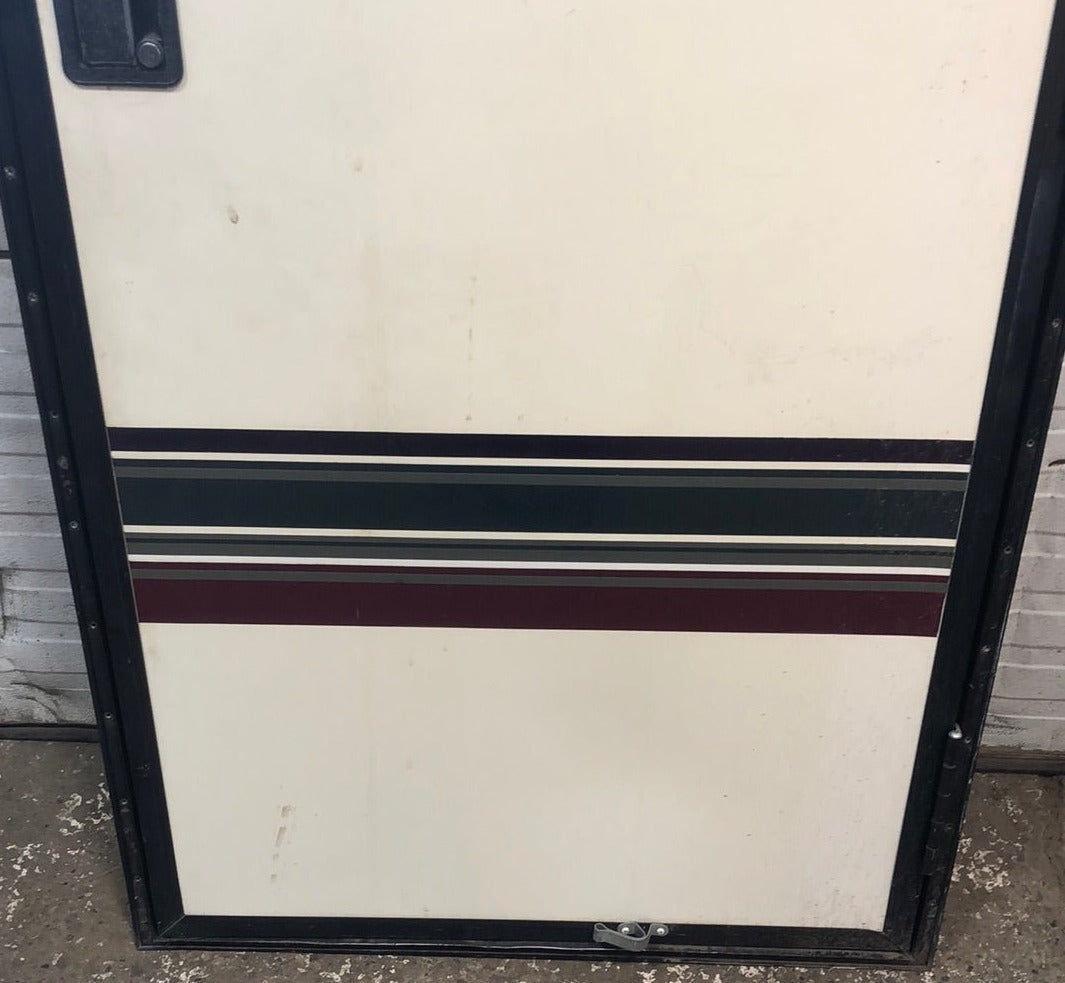 Used Rv Radius Entry Door 29 1/2 x 71 3/4 - Young Farts RV Parts