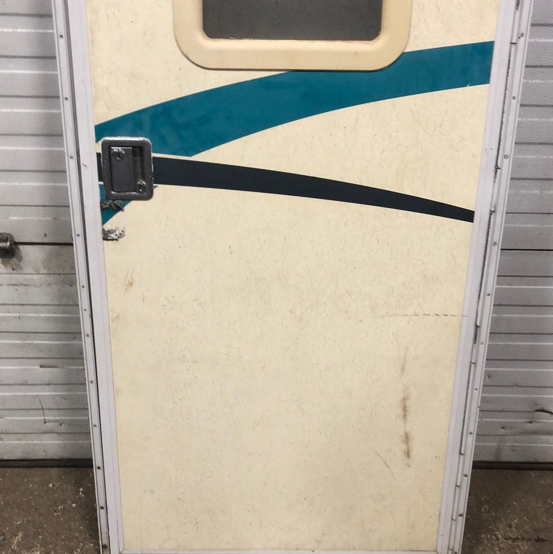 Used Rv Radius Entry Door 29 1/2 x 72 - Young Farts RV Parts