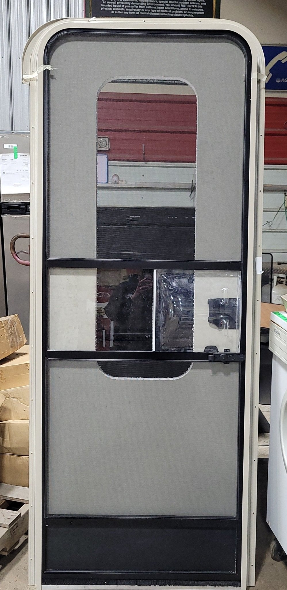 Used RV Radius Entry Door 29 3/4