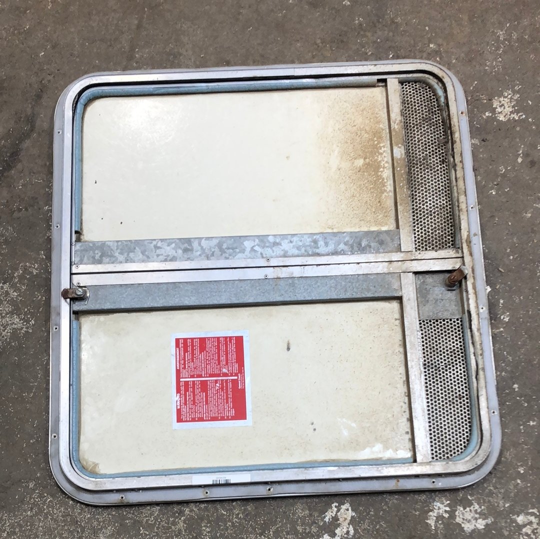 Used RV Radius Generator Cargo / compartment Door 28 x 26 - Young Farts RV Parts