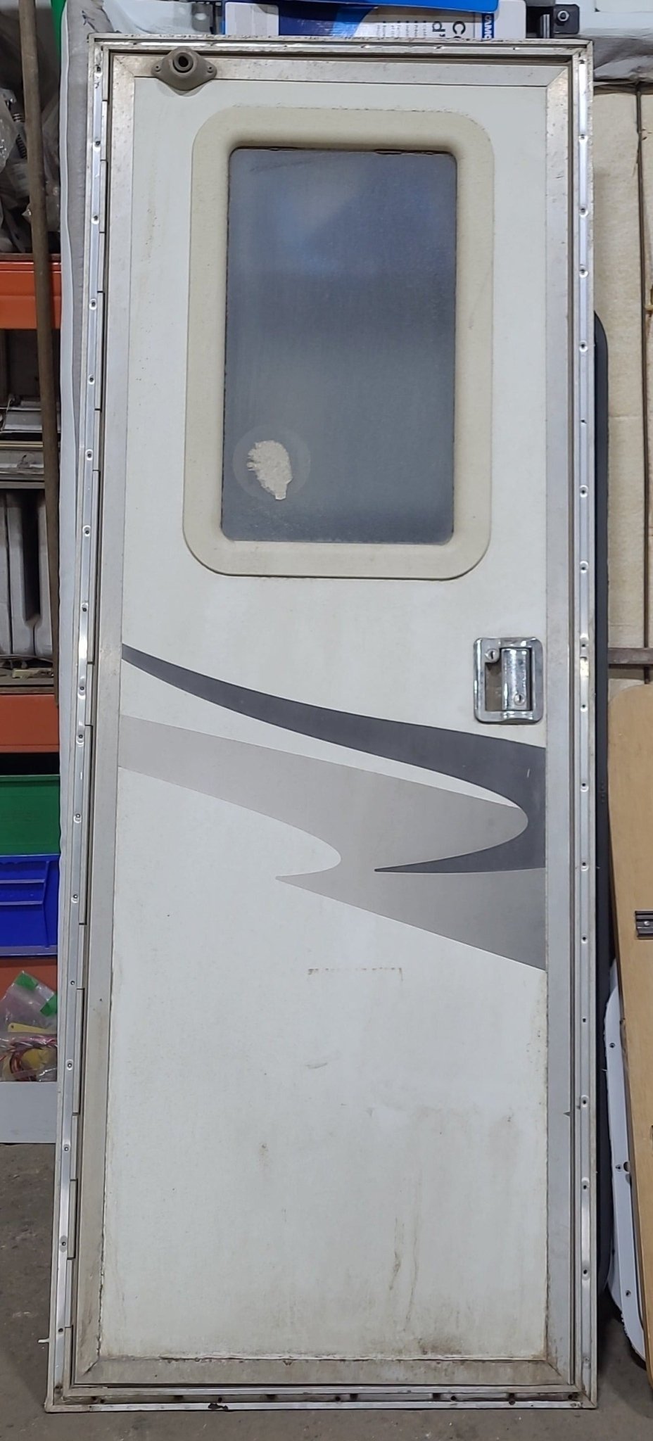 Used RV Square Entry Door 23 3/4