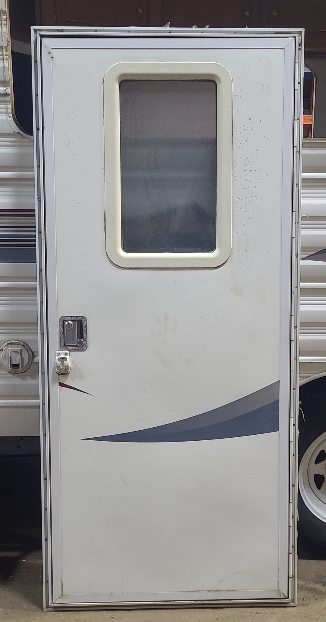 Used RV Square Entry Door 30 1/2