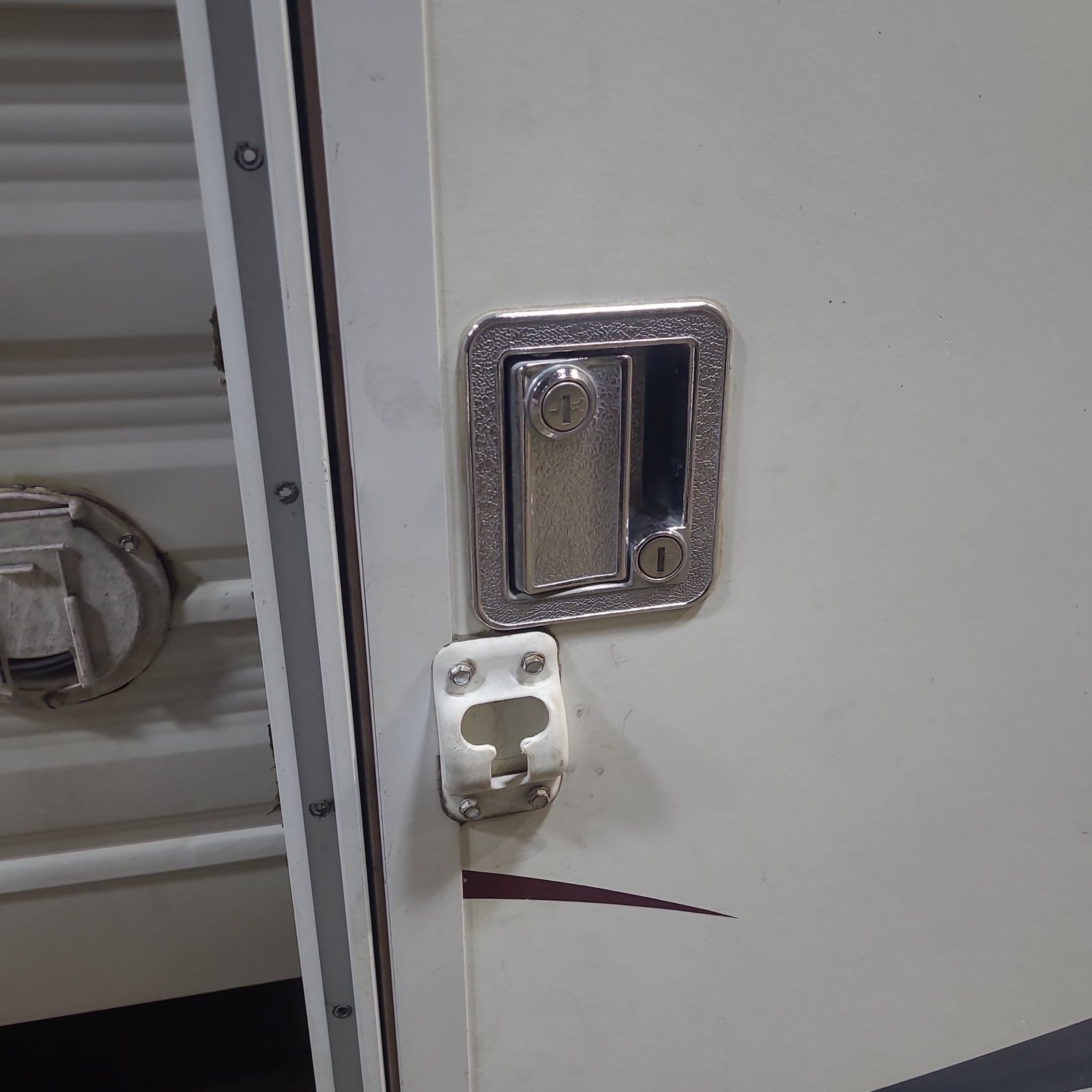 Used RV Square Entry Door 30 1/2