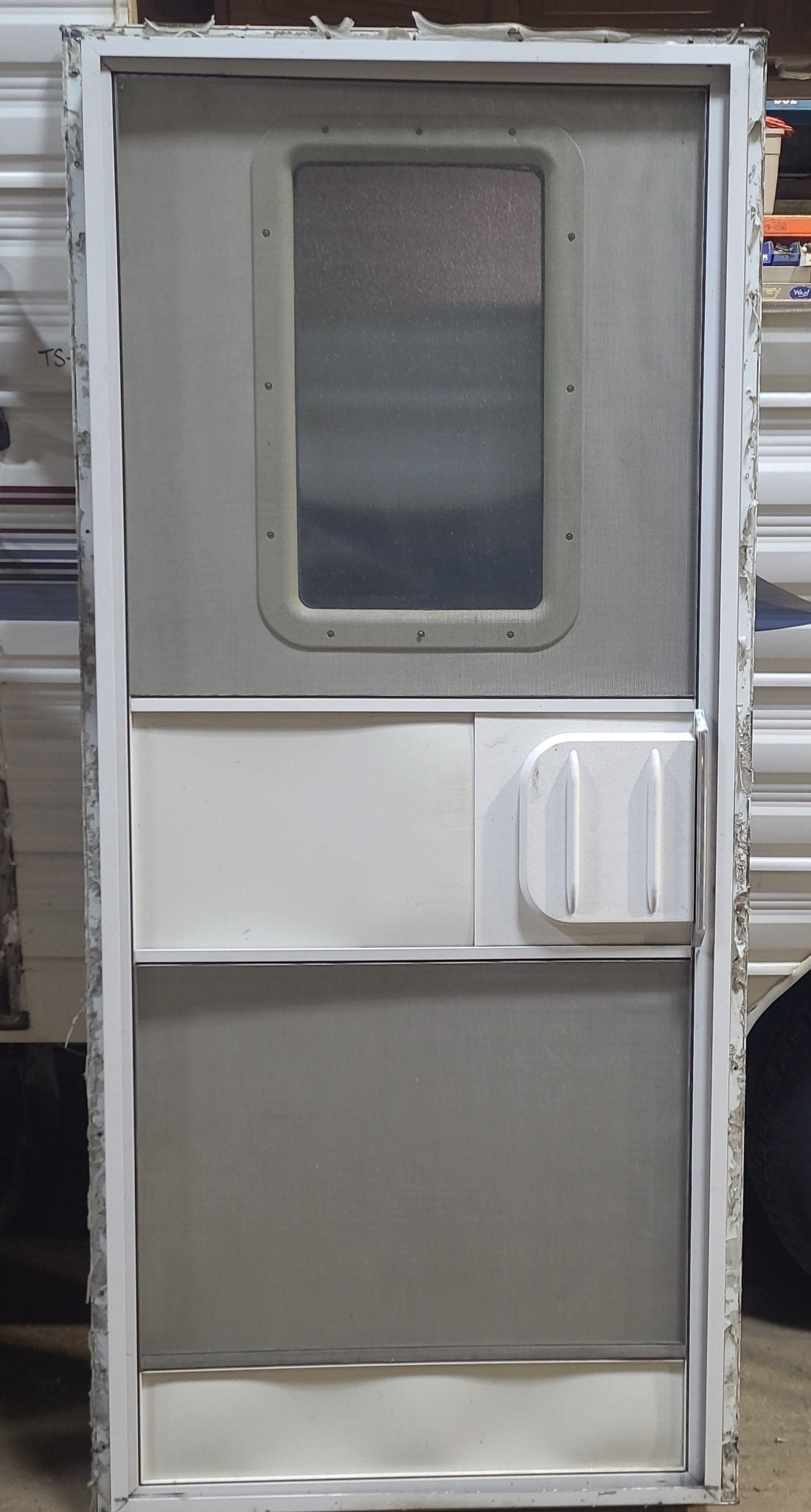 Used RV Square Entry Door 30 1/2