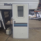 Used RV Square Entry Door 70 1/2 x 30 1/2