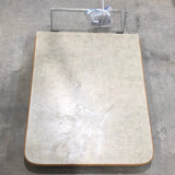 Used RV Wall Mount Table Top With Single Leg 35 3/4