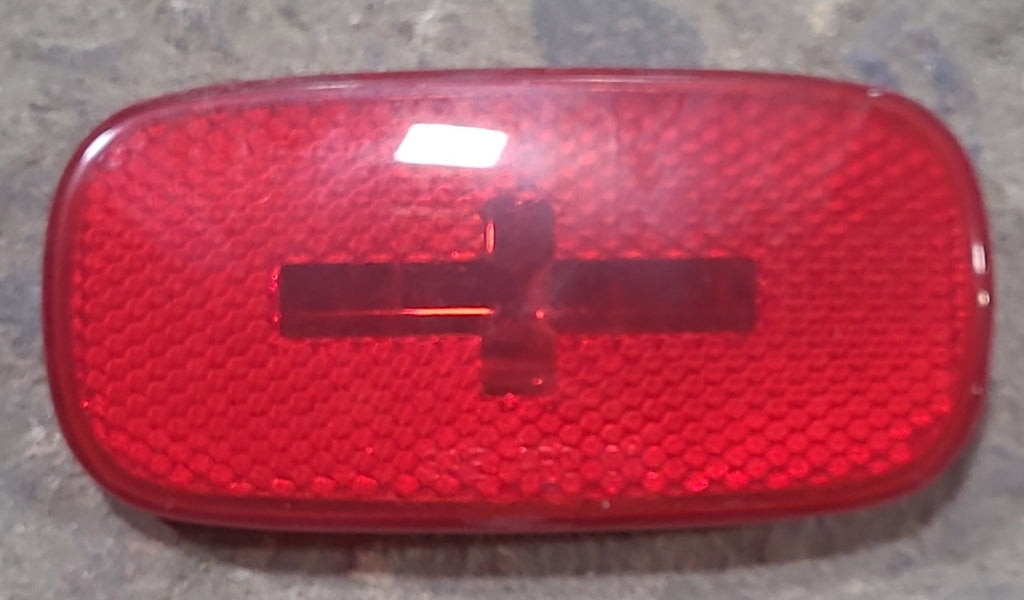 Used SAE AP2 01 Replacement Lens for Marker Lights - Red - Young Farts RV Parts