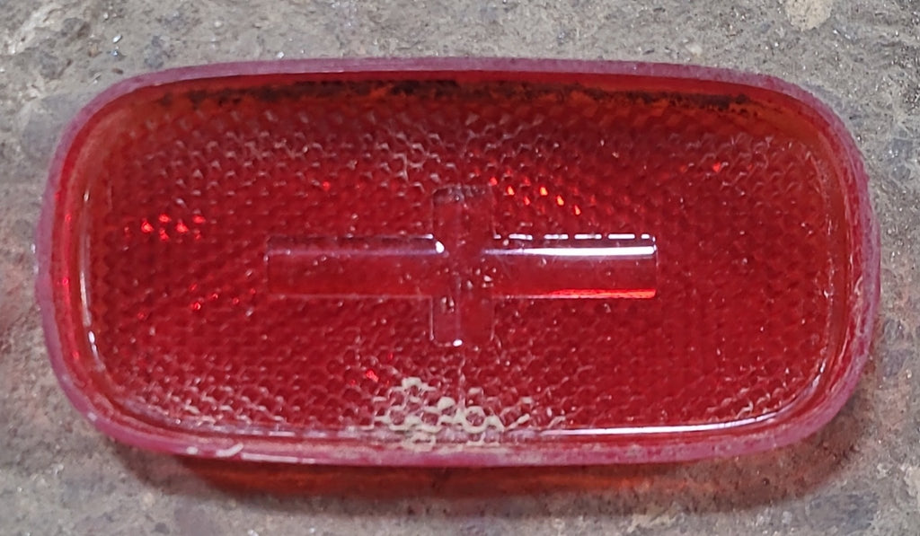 Used SAE AP2 01 Replacement Lens for Marker Lights - Red - Young Farts RV Parts