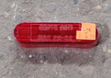 Used SAE P2-82 GROTE 9015 Replacement Lens for Marker Light - Red