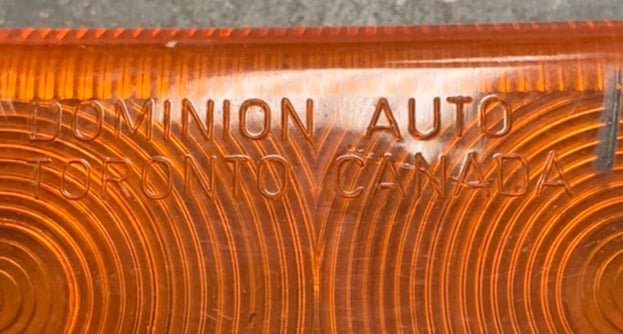 Used SAE-PCP2-2 Replacement Lens for Marker Light | Amber - Young Farts RV Parts