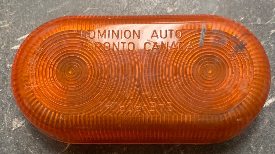 Used SAE-PCP2-2 Replacement Lens for Marker Light | Amber - Young Farts RV Parts