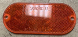 Used sate-lite 24 - SAE-A-90 D.O.T. Replacement Lens for Marker Light - Amber