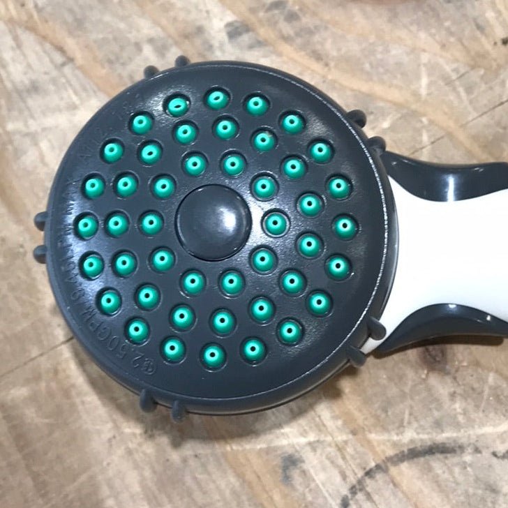 Used Shower Head, Off - White, 8 1/2" - Young Farts RV Parts