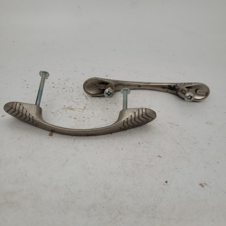 Used Silver Cabinet Handle 3" Hole Spacing - Young Farts RV Parts