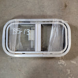 Used Silver Radius Opening Window : 17 X 9  X 2