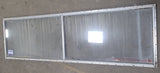 Used Silver Square Non Opening Window: 78 5/8