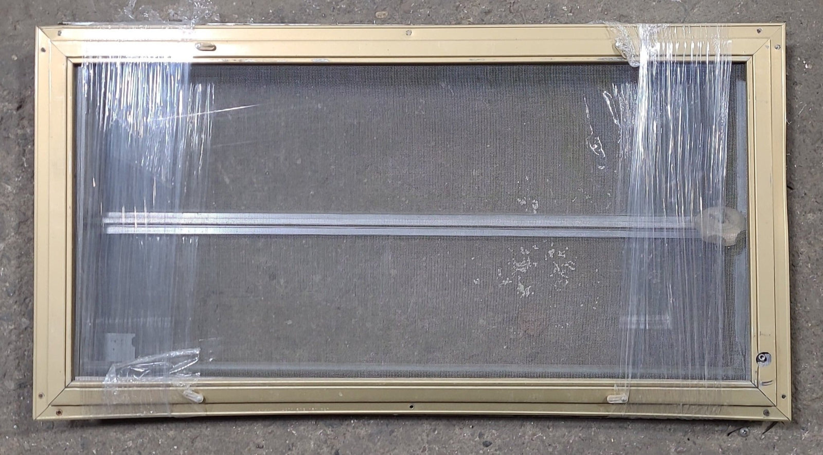 Used Silver Square Opening Window: 29 5/8