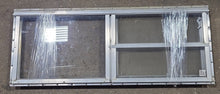 Load image into Gallery viewer, Used Silver Square Opening Window: 47 3/4&quot; W x 17 5/8&quot; H x 1 1/2&quot; D - Young Farts RV Parts