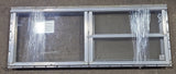 Used Silver Square Opening Window: 47 3/4