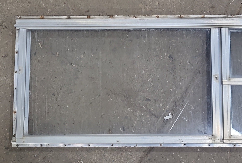 Used Silver Square Opening Window: 59 3/4" X 17 3/4" X 1 1/2" D - Young Farts RV Parts