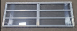 Used Silver Square Opening Window: 59 3/4