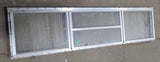 Used Silver Square Opening Window: 77 3/4